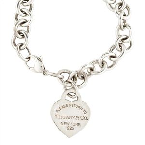 Tiffany & Co. Heart Tag Charm Bracelet
